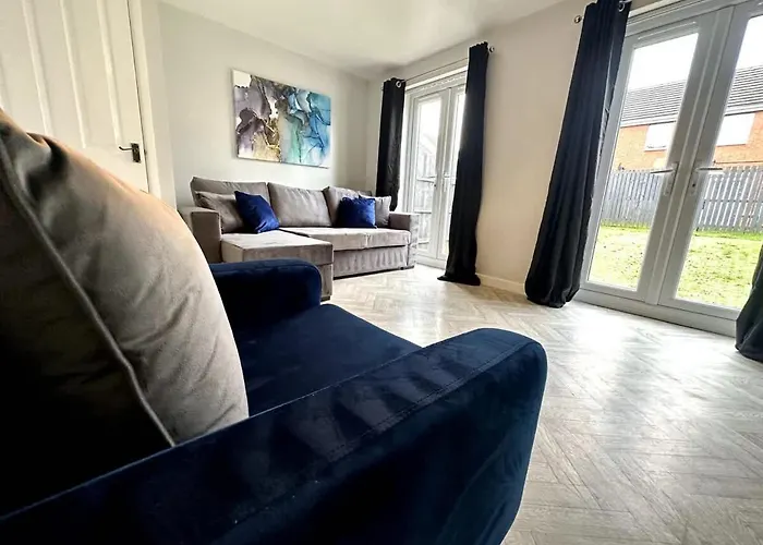 Riverside View By Blue Skies